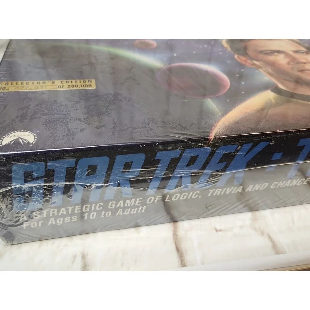 Star Trek The (Board) Game Limited Collector's Edition with Print 1992 Sealed